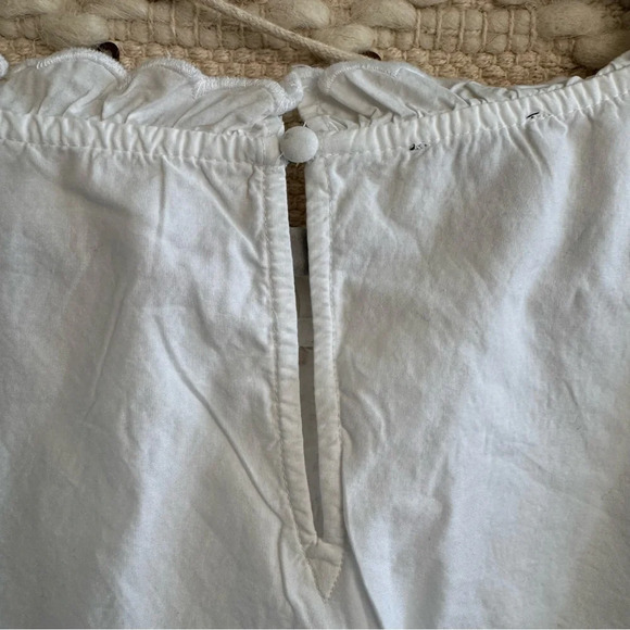 Talbots White Eyelet Tunic Blouse Top 2X - Picture 7 of 8